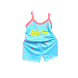 Terno Kids Wear - Barbie Design Blue