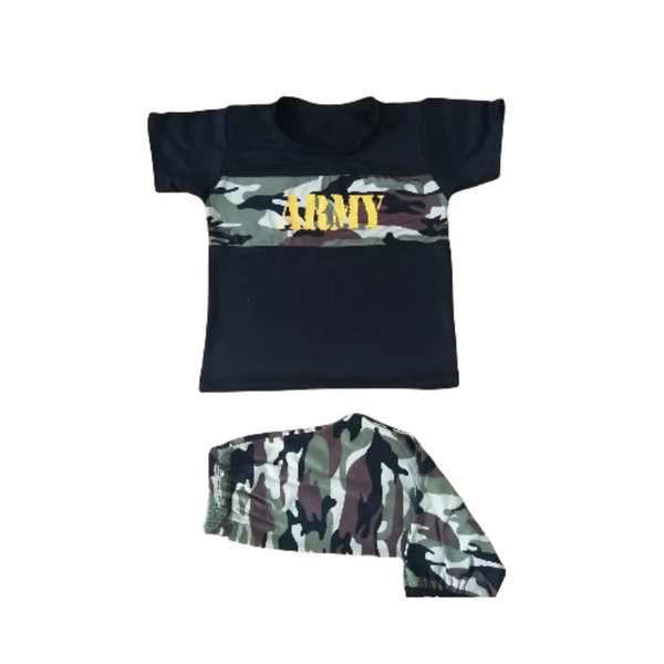 Terno for Boys - ARMY Print - Army Design