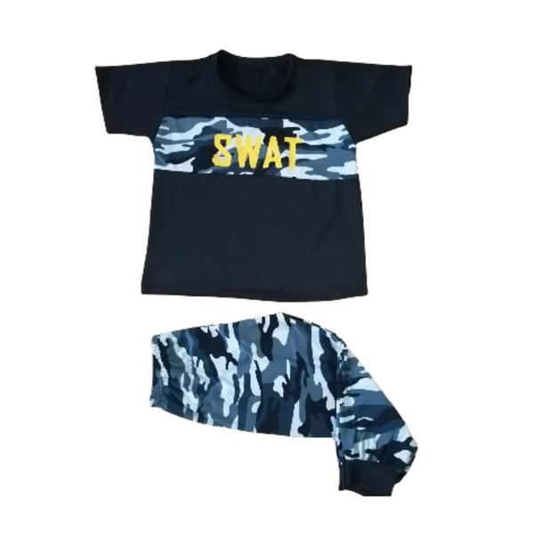 Terno for Boys - SWAT Print - Army Design