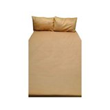 Bedsheet Single with 2 Pillow Case - Plain Beige