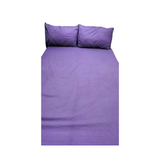 Bedsheet Single with 2 Pillow Case - Plain Purple