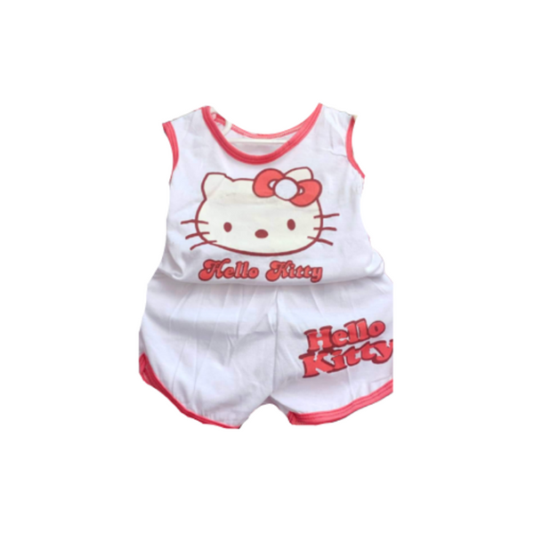 Terno Kids Wear - Hello Kitty White#3