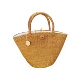 Abaca Tan Handy Bag