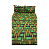 Bedsheet Single with 2 Pillow Case - Design #1