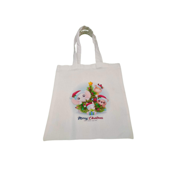 Canvas Tote Bag - Merry Christmas #2