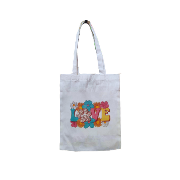 Canvas Tote Bag - LOVE