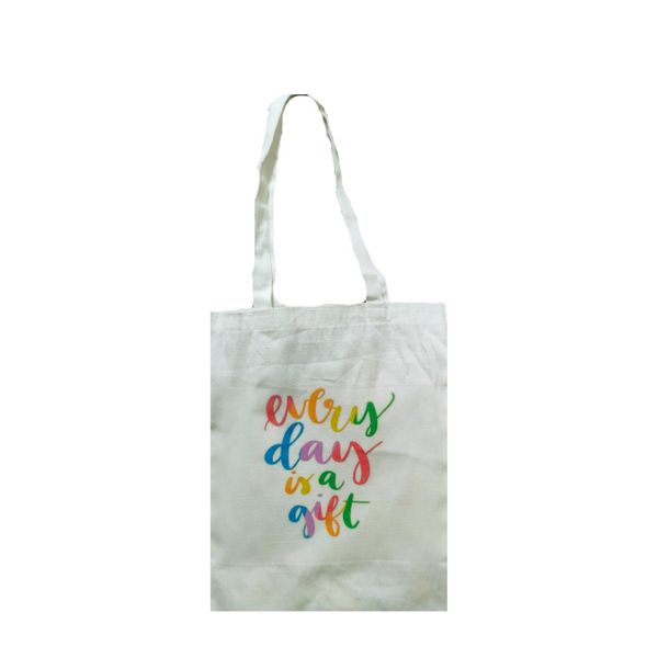 Canvas Tote Bag - Everyday is a Gift