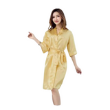 Bathrobes Silk - Yellow