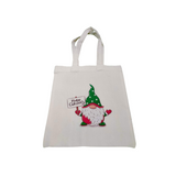 Canvas Tote Bag - Cute Dwarf with Merry Christmas