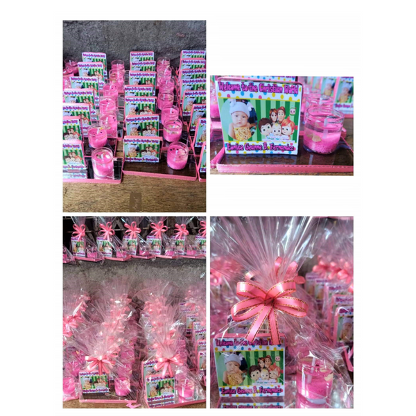 Candle Gel Souvenir - with Sample Design