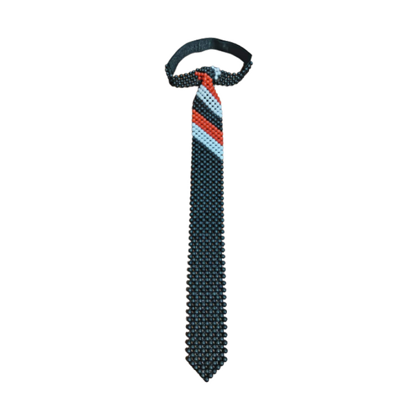 Necktie made of Beads - Design #1