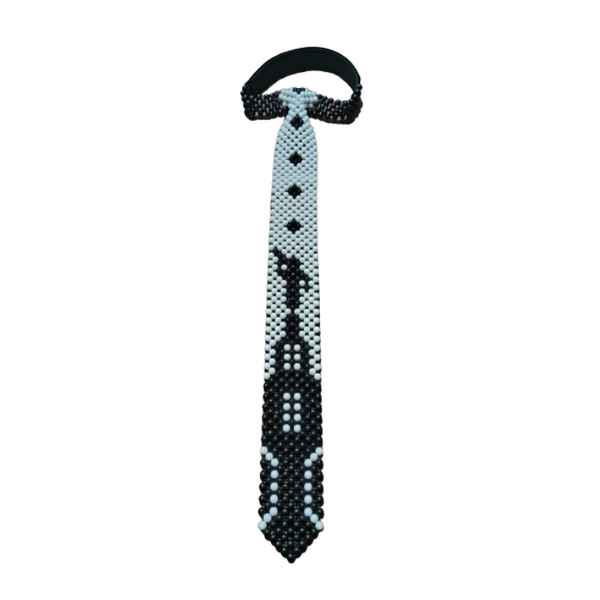 Necktie made of Beads - Design #2