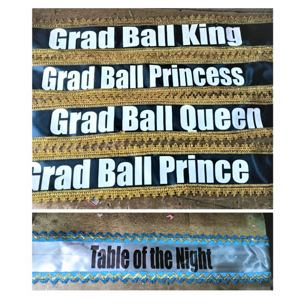 Sash Vinyl Type - with Sample Designs