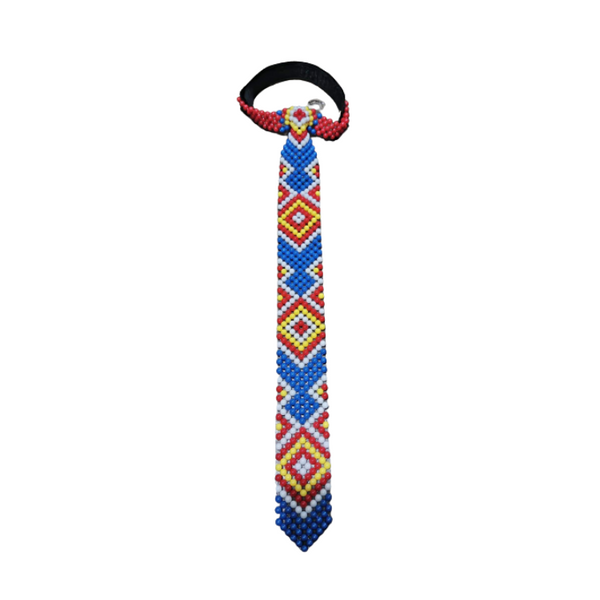 Necktie made of Beads - Design #4
