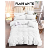 Bed Sheet for Single Bed - Plain White