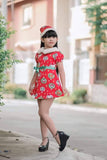 3 in 1 Santa Dress for Kids - Red