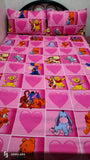 Bedsheet Single with 2 Pillow Case - Winnie The Pooh Design