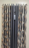 3  in 1 Cam Design Curtain - Gray