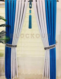 Block out Curtain 60×84 - Blue