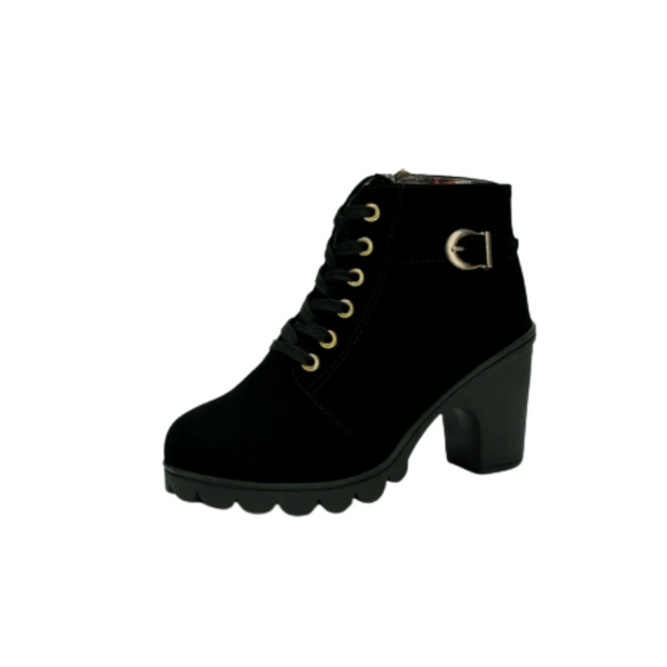 Boots with Heels for Women - Black