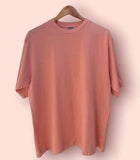 Oversized T-shirt for Men and Women - Old Rose