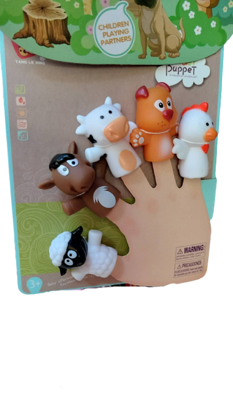 Finger Puppet Toys for Kids - Animals - 2