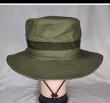 Bucket Hat - with Adjustable String - ARMY GREEN