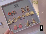 Earrings 7in1 Pairs with Box