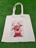 Canvas Tote Bag - Cute Deer #2