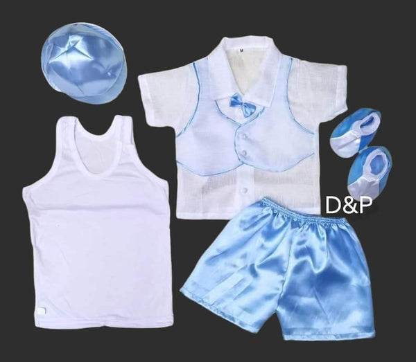 BAPTISMAL COMPLETE SET BOY 1-12 MONTHS