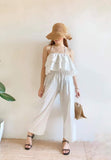 Molly Jumpsuit - White