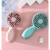 Mini Fan Pink and Green