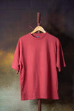 Oversized T-shirt for Men and Women - Crimson