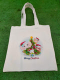 Canvas Tote Bag - Merry Christmas #2