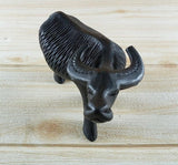 Small Wood Carabao Display