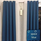 3 in 1 Blackout Curtain - Space Blue