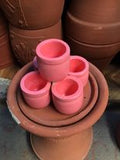 Mini Clay Pot - Pink