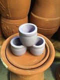 Mini Clay Pot - Purple