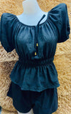 Alexandra Blouse - Black