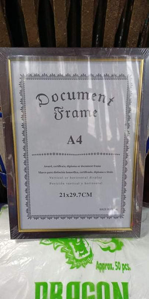 Document frame A4