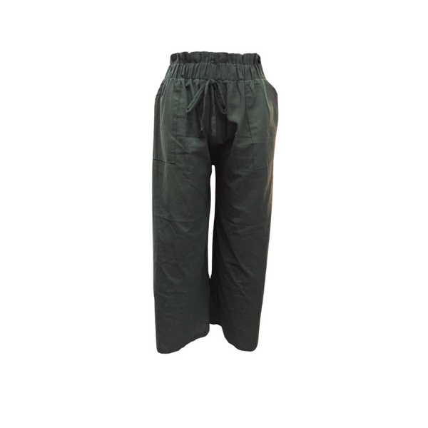 Square Pants Lenin - Moss Green