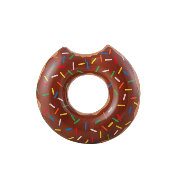 Swimming Pool Floater - Donut Chocolate for Adults and Kids