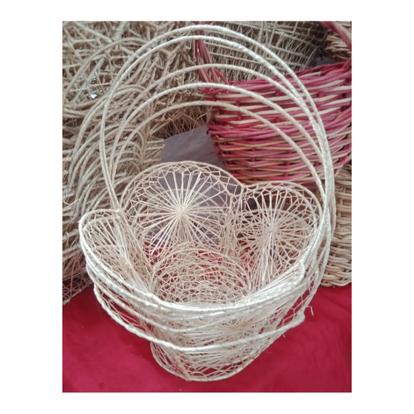 Bridal Basket Made of Abaca