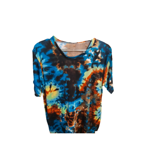 T-shirt - Tie and Dye Batik Design 4