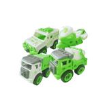 Puzzle Dismounting City Sanitation Toys