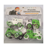 Puzzle Dismounting City Sanitation Toys