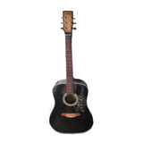 Senior Size Acoustic Guitar - Black