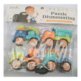 Puzzle Dismounting Construction Truck Toys