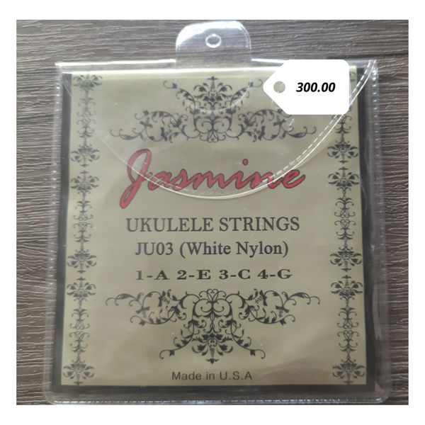 Jasmine Ukulele Strings - White Nylon