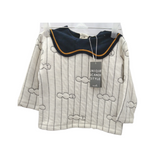 Kids Jacket with Clouds Design